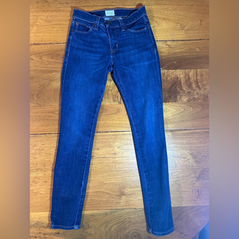 Hudson Nico Mid-Rise Super Skinny Jeans sz 25 Blue